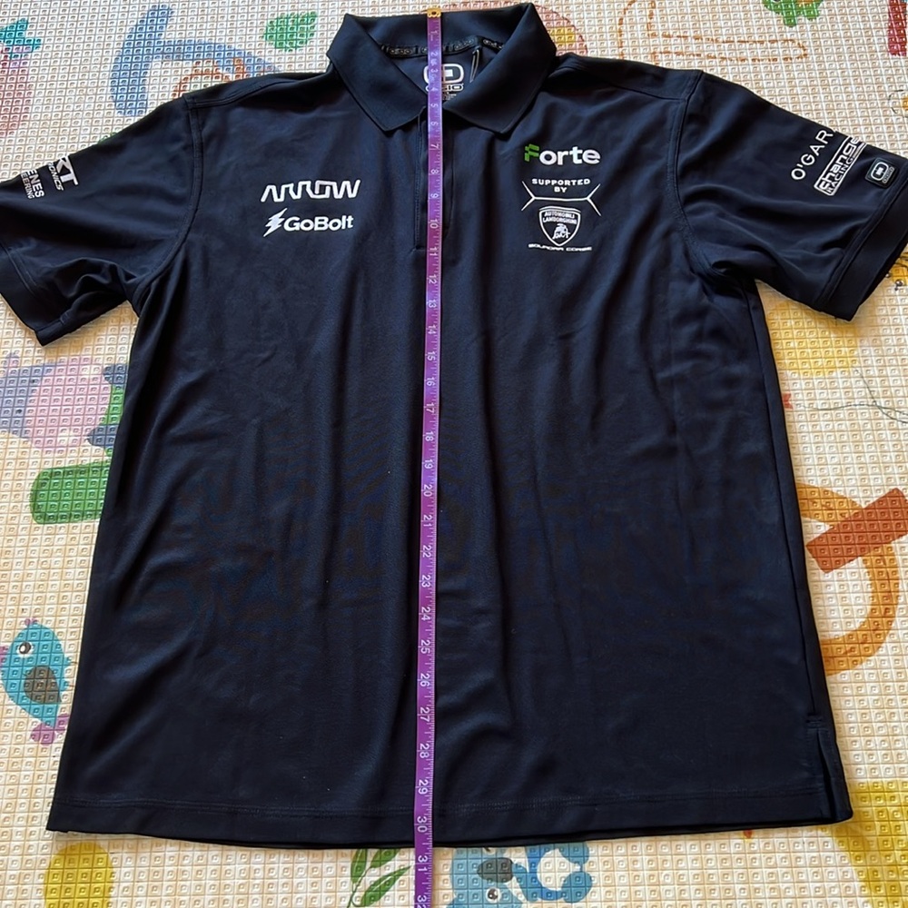 Brand New Ogio Rare Black Racing Polo Automobili Lamborghini, Go Bolt, Forte! - Picture 9 of 10